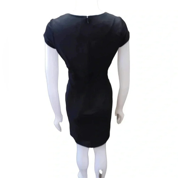 Evan Picone Black Midi  Dress Size 6 - Picture 3 of 11